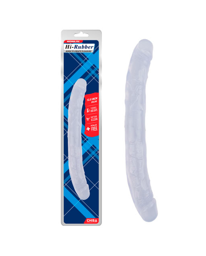 Dildo 12.8 Inch Clear