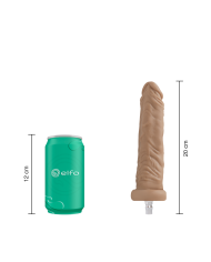 Dildo Jax Caramelo Compatible con Lovense Machine