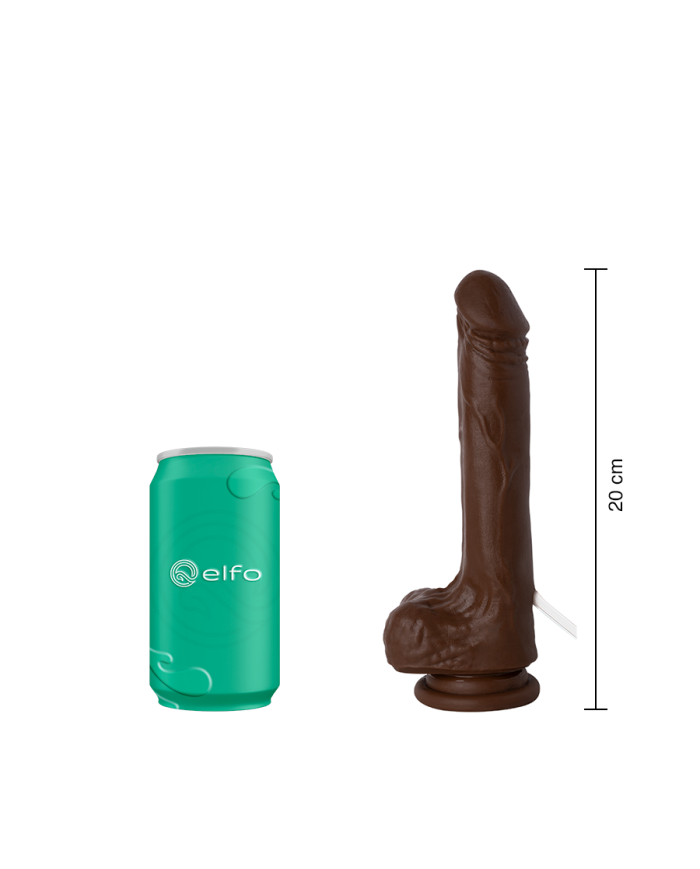 Dildo Paul Brown Eyaculador