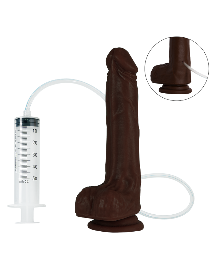 Dildo Paul Brown Eyaculador