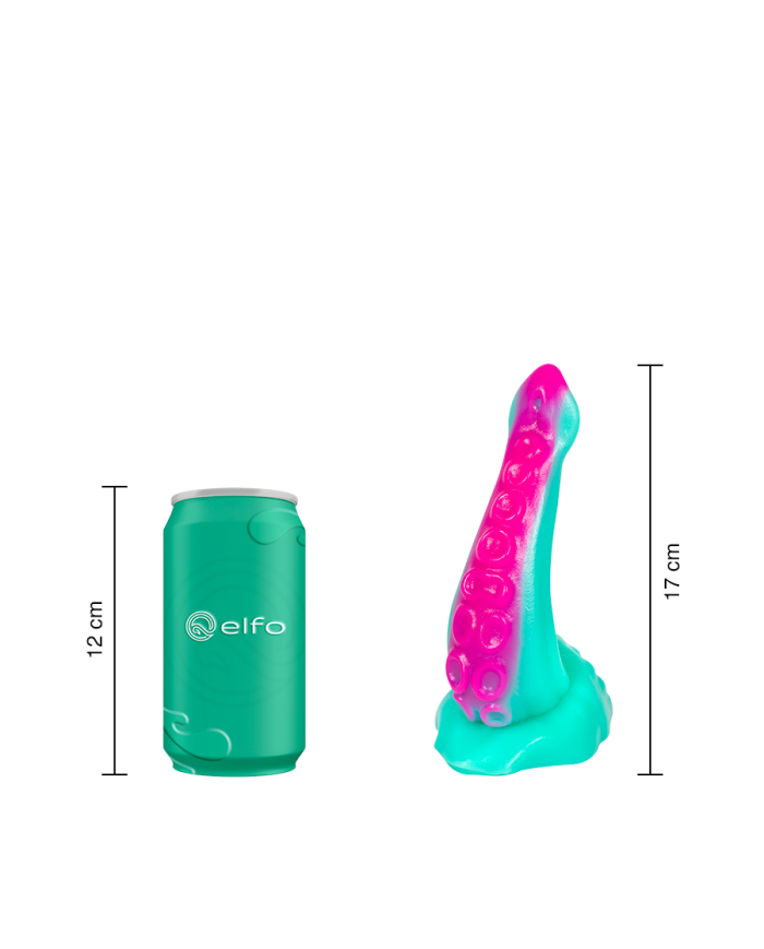 Dildo Pequeño Kraken Aqua Dildo Pequeño Kraken Aqua