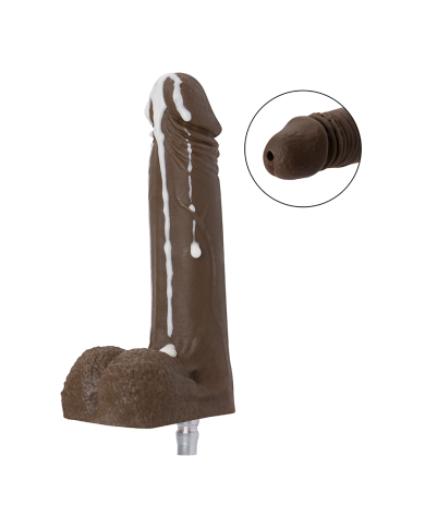 Dildo Uriel Brown compatible con Robbocock Machine