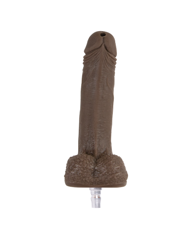 Dildo Uriel Brown compatible con Robbocock Machine