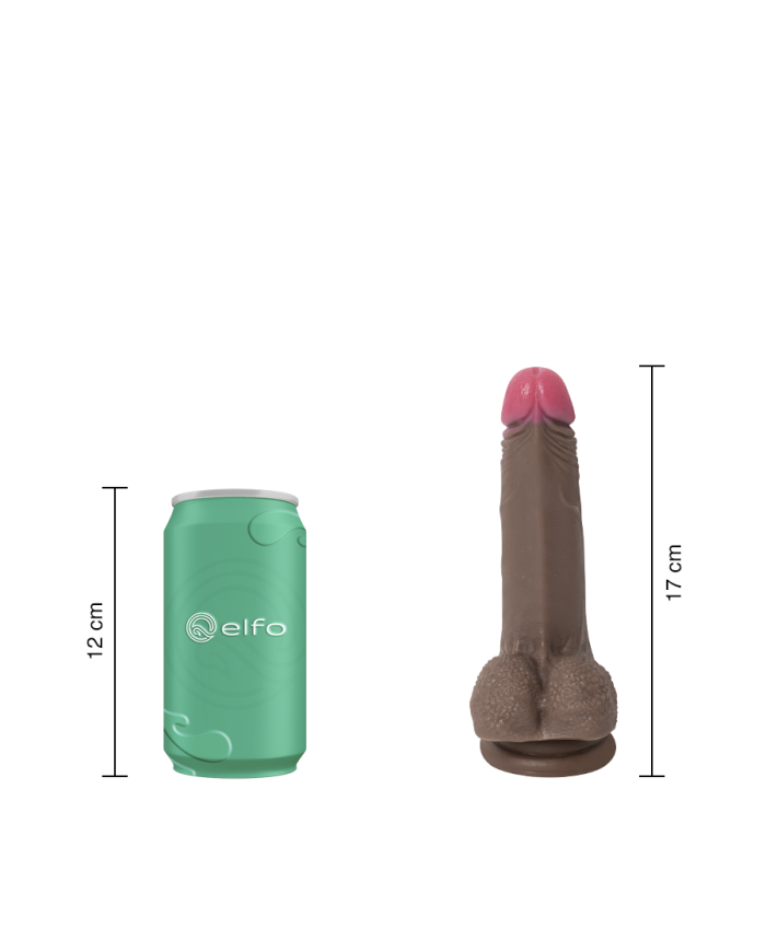 Dildo Uriel Chocolate