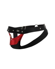 Dngeon Cockring Jockstrap By Mob Red