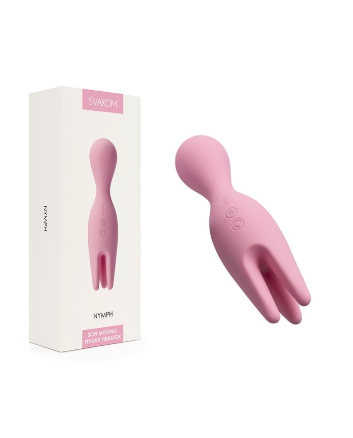 Estimulador Clitorial y Punto G Nymph Rosa By Svakom Estimulador Clitorial y Punto G Nymph Rosa By Svakom