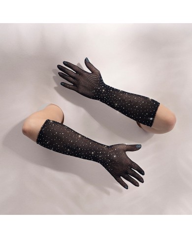 Guantes de Malla Seducción Color Negro