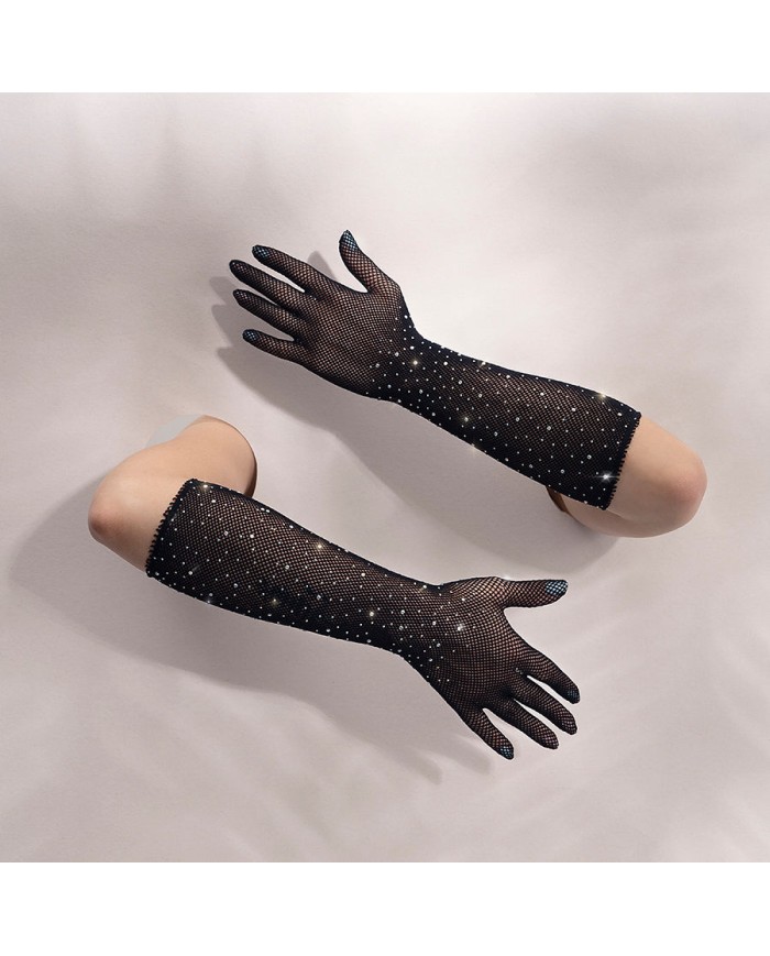 Guantes de Malla Seducción Color Negro