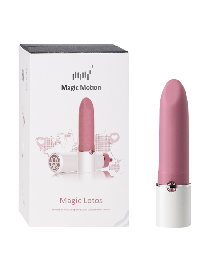 Mini Vibrador Magic Lotus Controlado por APP Global