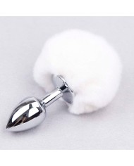 Plug Anal Rabbit Blanco