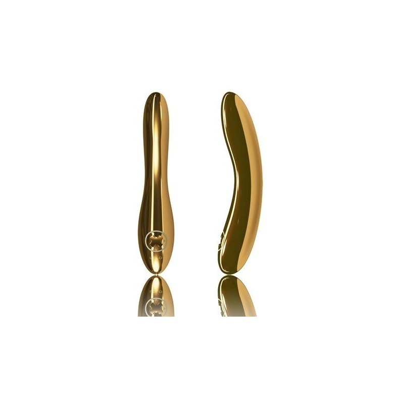 Black Friday Descuento 50% LELO INEZ VIBRADOR GOLD ORO 24 KILATES D-223322 Envío Gratis