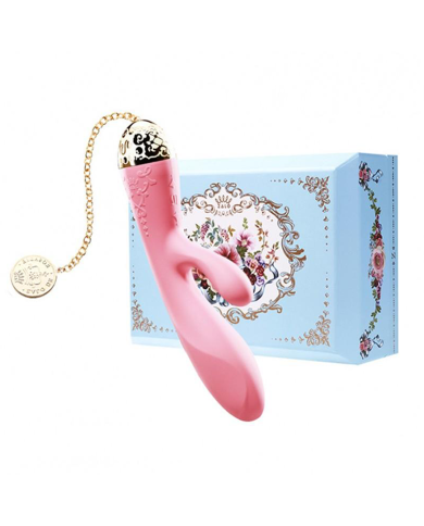 Vibrador de Lujo Rosalie Rouge Pink Controlado por APP Bluetooth by ZALO