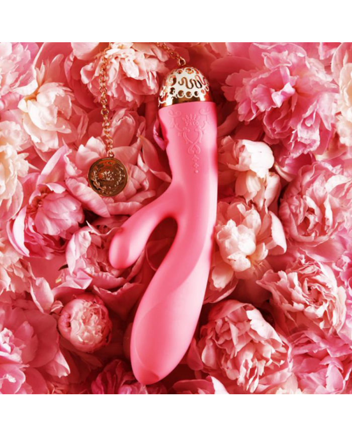 Vibrador de Lujo Rosalie Rouge Pink Controlado por APP Bluetooth by ZALO