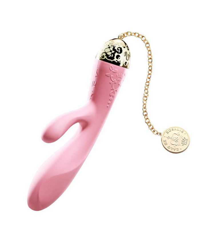 Vibrador de Lujo Rosalie Rouge Pink Controlado por APP Bluetooth by ZALO