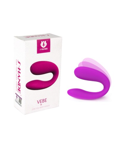 Vibrador Doble Estimulación Vebe Purple