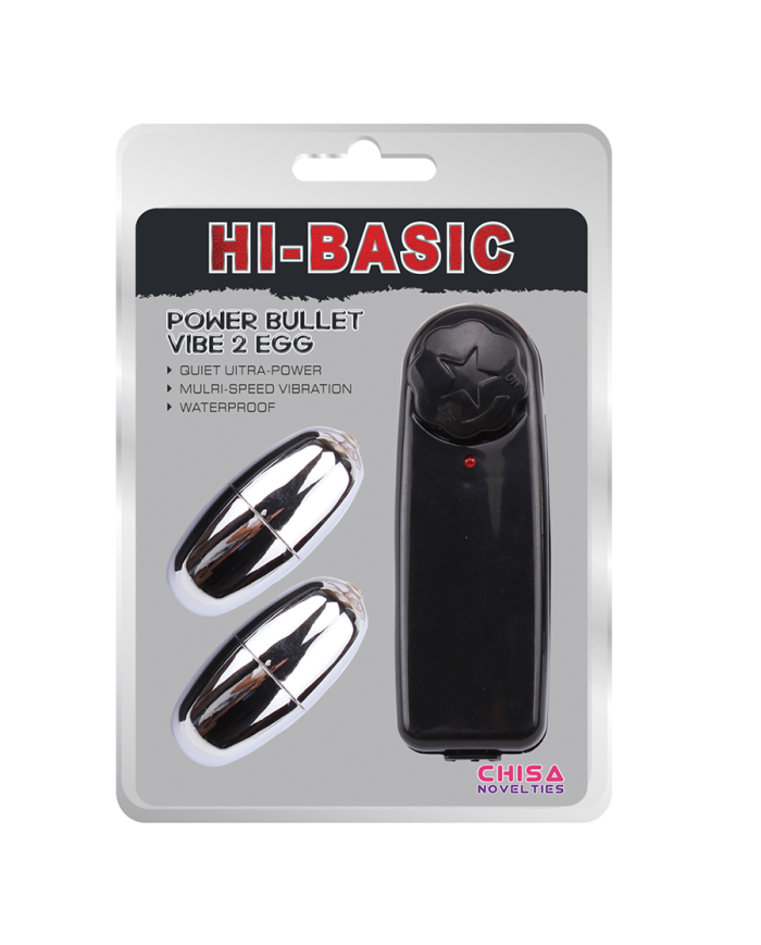 Vibrador Power Bullet  2 Egg