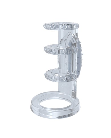Vibrating Cock Cage Clear