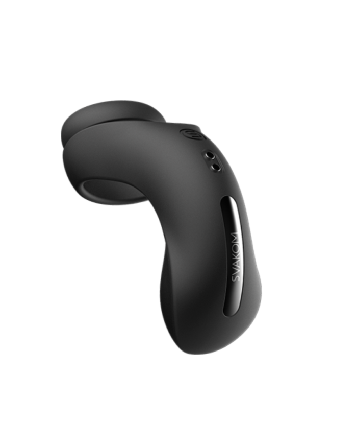 Anillo Doble Estimulador de Perineo Benedict Negro By Svakom