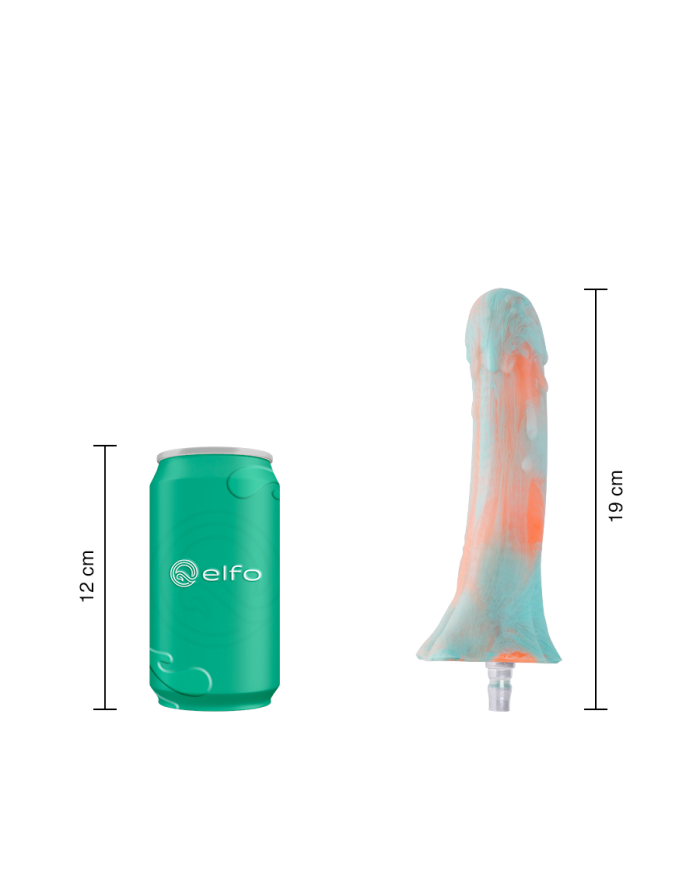Dildo Ice Cream Compatible con Lovense Machine