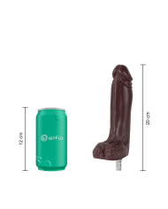 Dildo Rafael Brown Compatible Con Lovense Machine