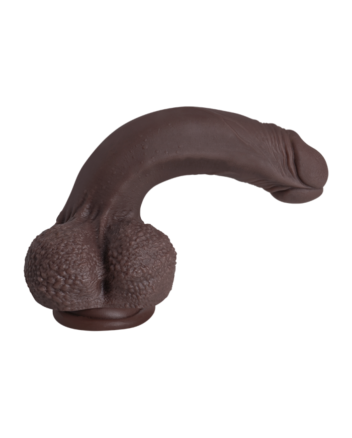 Dildo Uriel Brown Flexible