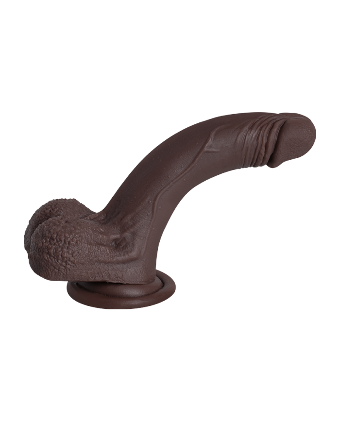 Dildo Uriel Brown Flexible