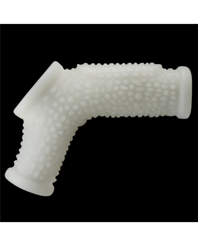 Vibrating Drip Knights Ring with Scrotum Sleeve
