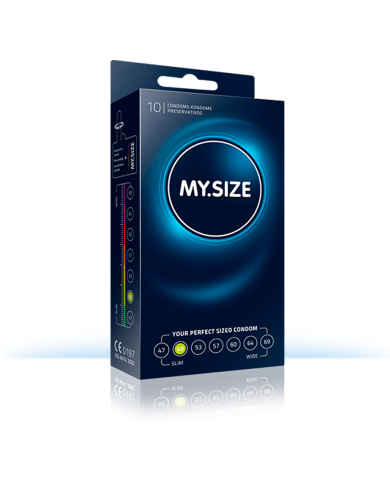 Condón Mysize 49 milímetros x 3 Unidades
