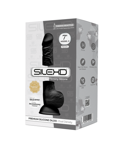 Dildo Model  3 (7'') Black