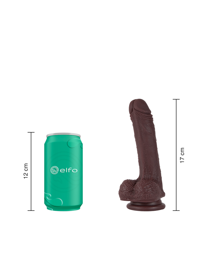 Dildo Uriel Chocolate Nude Dildo Uriel Chocolate Nude