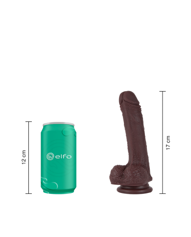 Dildo Uriel Chocolate Nude