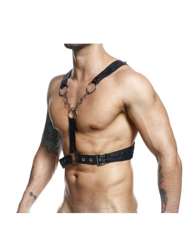 Dngeon Cross Chain Harness By Mob Negro