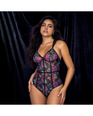Body Negro Estampado