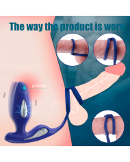 Plug Anal Vibrador con Electroestimulación Lightning a Control Remoto Plug Anal Vibrador con Electroestimulación Lightning a Control Remoto