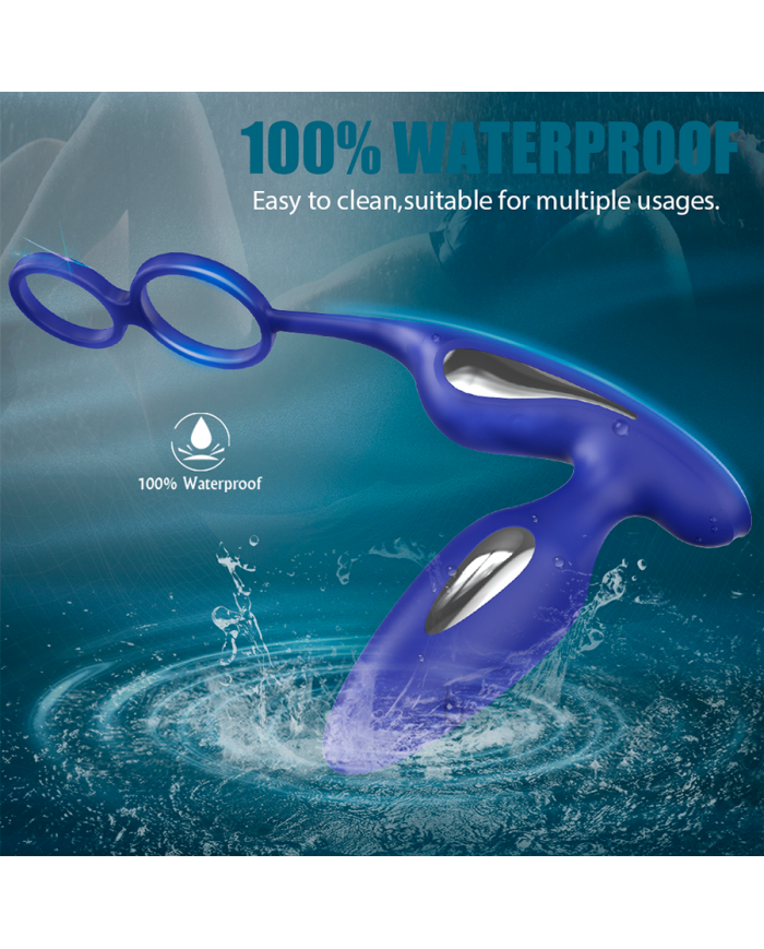 Plug Anal Vibrador con Electroestimulación Lightning a Control Remoto Plug Anal Vibrador con Electroestimulación Lightning a Control Remoto