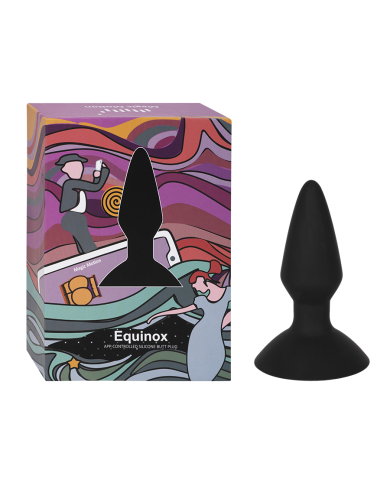 Plug Anal Vibrador Magic Equinox Controlado por APP Global