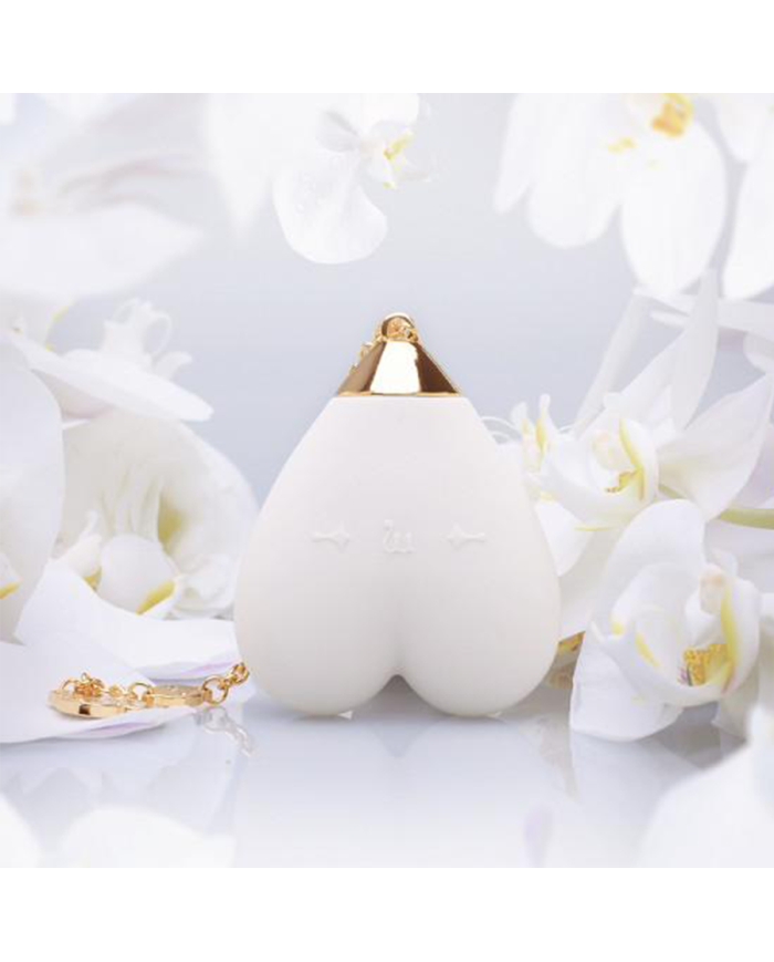 Vibrador de Lujo Baby Heart Vainilla White Controlado por APP Bluetooth by ZALO Vibrador de Lujo Baby Heart Vainilla White Controlado por APP Bluetooth by ZALO