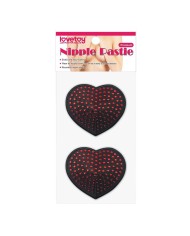 Cubrepezones Red Diamond Heart Nipple