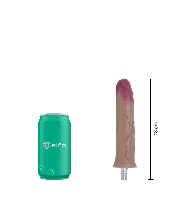 Dildo Dave Medium Compatible Con Lovense