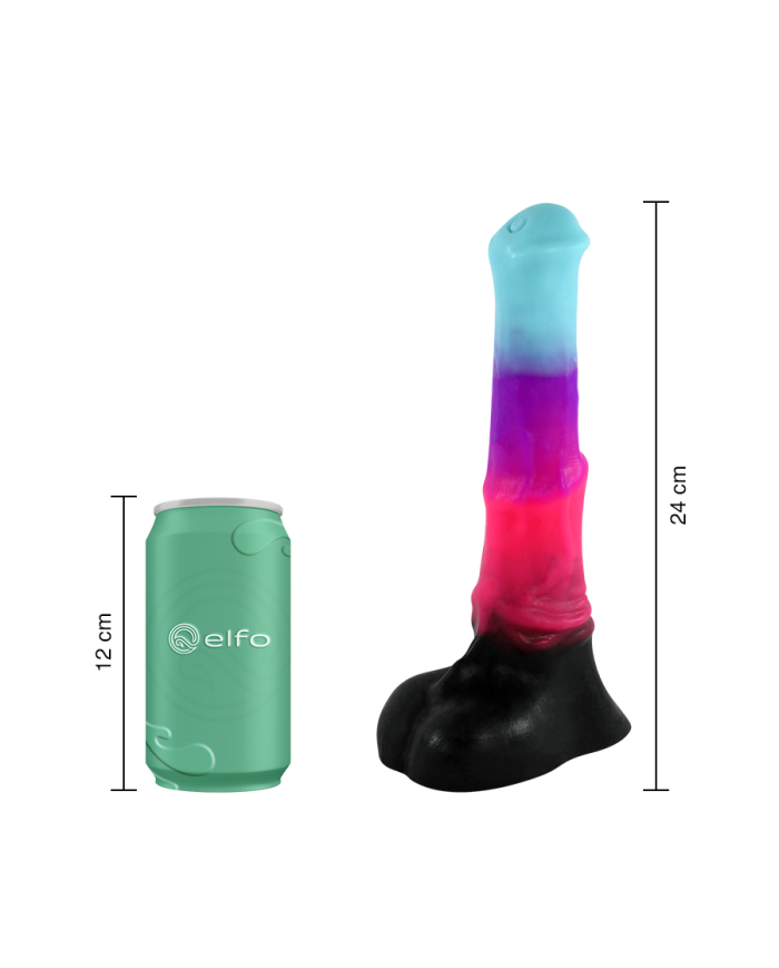 Dildo Pegaso Mediano Multicolor Dildo Pegaso Mediano Multicolor