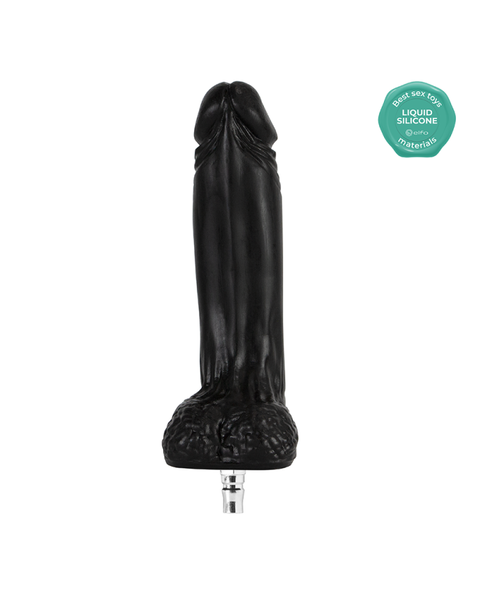 Dildo Rafael Black Compatible con Lovense Dildo Rafael Black Compatible con Lovense