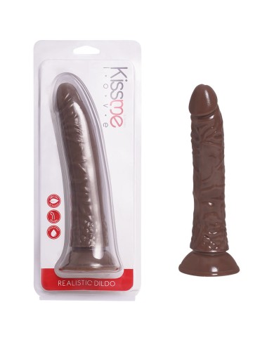 Dildo Realistic Brown 8.26''
