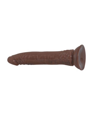 Dildo Realistic Brown 8.26''