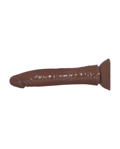 Dildo Realistic Brown 8.26''