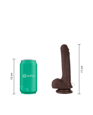 Dildo Uriel Brown Eyaculador