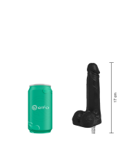 Dildo Uriel Black Nude Compatible Con Lovense Machine Dildo Uriel Black Nude Compatible Con Lovense Machine