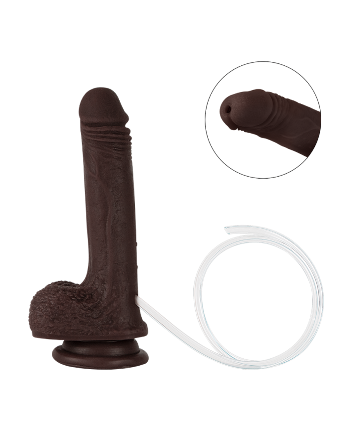 Dildo Uriel Brown Eyaculador