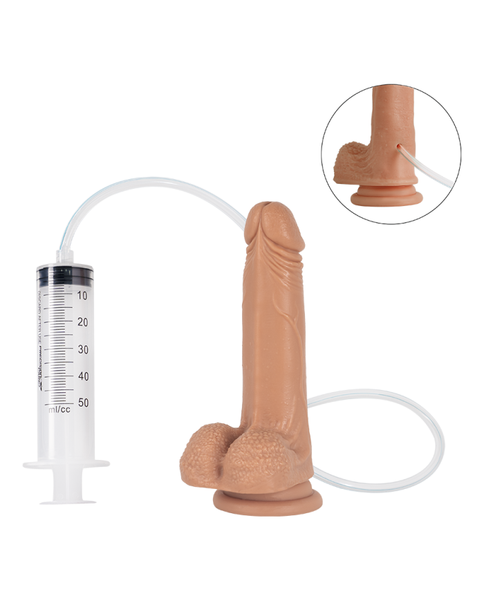 Dildo Uriel Caramelo Eyaculador