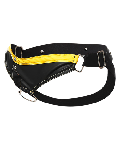 Dngeon Cockring Jockstrap By Mob Yellow