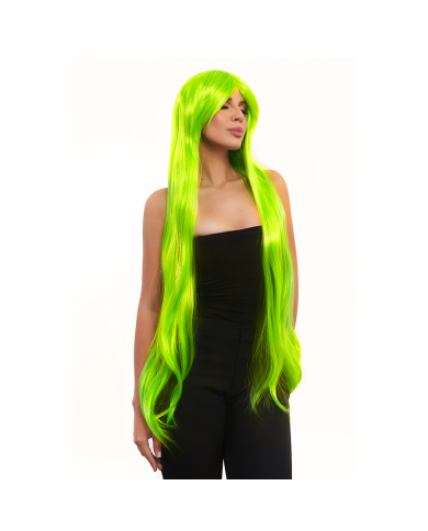 Peluca Nicol Lisa Greenyellow Neón 100 Cm